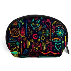 Sketch Graphic Illustration Accessory Pouch (large) by Vaneshart