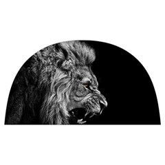 Roar Angry Male Lion Black Anti Scalding Pot Cap by danenraven