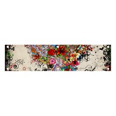 Multicolored Floral Digital Wallpaper Abstract Flowers Heart Free Download Banner And Sign 4  X 1 