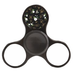 Black And White Floral Textile Digital Art Abstract Pattern Finger Spinner