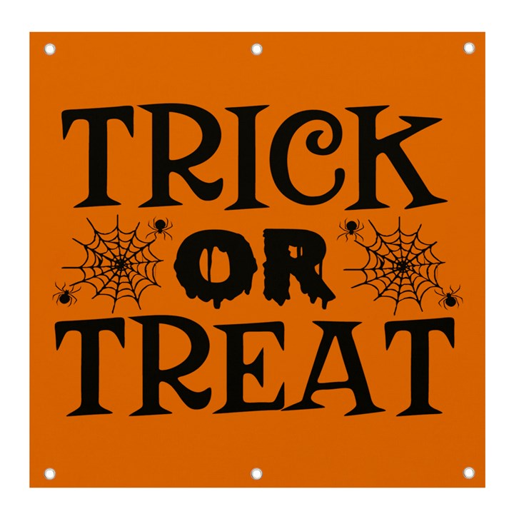 Trick or treat Banner and Sign 4  x 4 