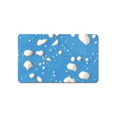 Ice Cream Bubbles Texture Magnet (name Card)