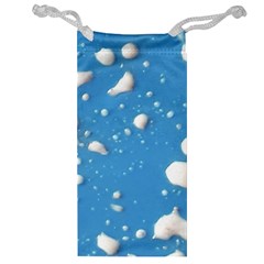 Ice Cream Bubbles Texture Jewelry Bag by dflcprintsclothing