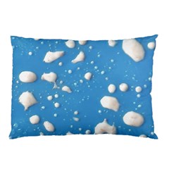 Ice Cream Bubbles Texture Pillow Case by dflcprintsclothing