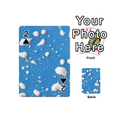 Ice Cream Bubbles Texture Playing Cards 54 Designs (mini) by dflcprintsclothing