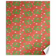 Christmas Textur Canvas 11  X 14  by artworkshop