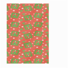 Christmas Textur Large Garden Flag (two Sides) by artworkshop