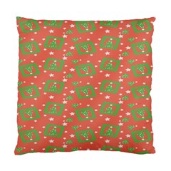 Christmas Textur Standard Cushion Case (two Sides) by artworkshop