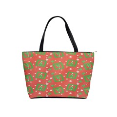 Christmas Textur Classic Shoulder Handbag by artworkshop