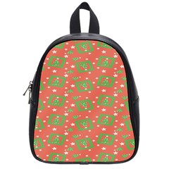 Christmas Textur School Bag (small) by artworkshop