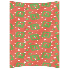 Christmas Textur Back Support Cushion by artworkshop