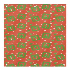 Christmas Textur Banner And Sign 4  X 4  by artworkshop