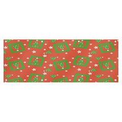 Christmas Textur Banner And Sign 8  X 3  by artworkshop