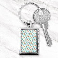 Christmas Textur Key Chain (rectangle) by artworkshop