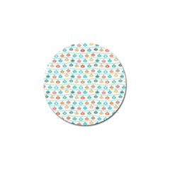 Christmas Textur Golf Ball Marker (4 Pack) by artworkshop