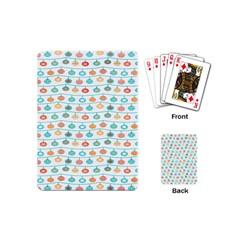 Christmas Textur Playing Cards Single Design (mini)