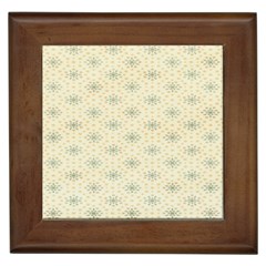 Christmas Textur 03 Framed Tile by artworkshop