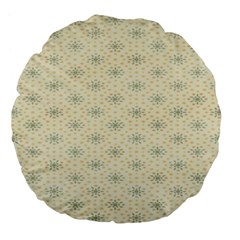 Christmas Textur 03 Large 18  Premium Flano Round Cushions by artworkshop