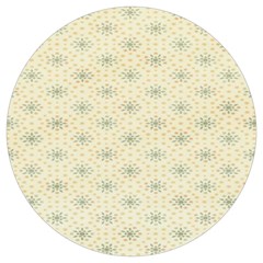 Christmas Textur 03 Round Trivet by artworkshop