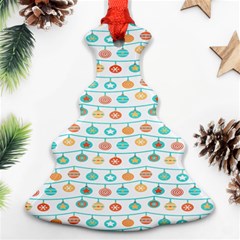 Christmas Textur 02 Christmas Tree Ornament (two Sides) by artworkshop