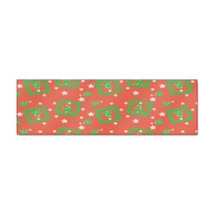 Christmas Textur 01 Sticker Bumper (10 Pack)