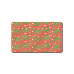 Christmas Textur 01 Magnet (name Card)