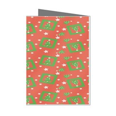 Christmas Textur 01 Mini Greeting Cards (pkg Of 8) by artworkshop