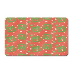 Christmas Textur 01 Magnet (rectangular) by artworkshop