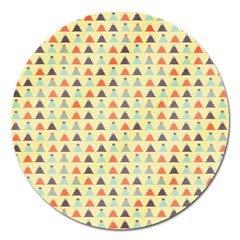 Christmas Textur 05 Magnet 5  (round) by artworkshop