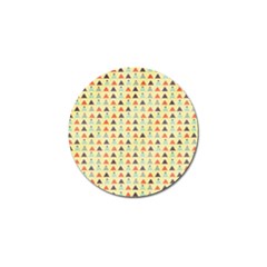 Christmas Textur 05 Golf Ball Marker by artworkshop