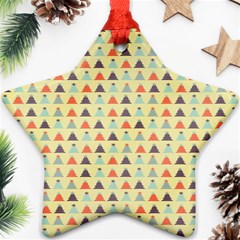 Christmas Textur 05 Star Ornament (two Sides) by artworkshop