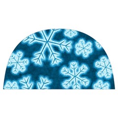 Snowflakes And Star Patterns Blue Frost Anti Scalding Pot Cap by artworkshop