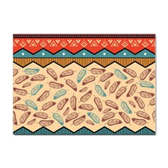 Ethnic Tribal Pattern Background Sticker A4 (100 Pack)