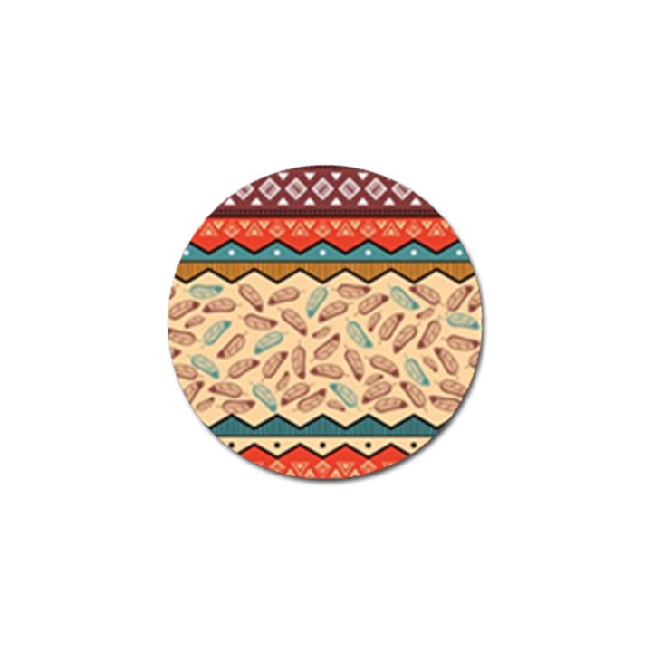 Ethnic tribal pattern background Golf Ball Marker (4 pack)