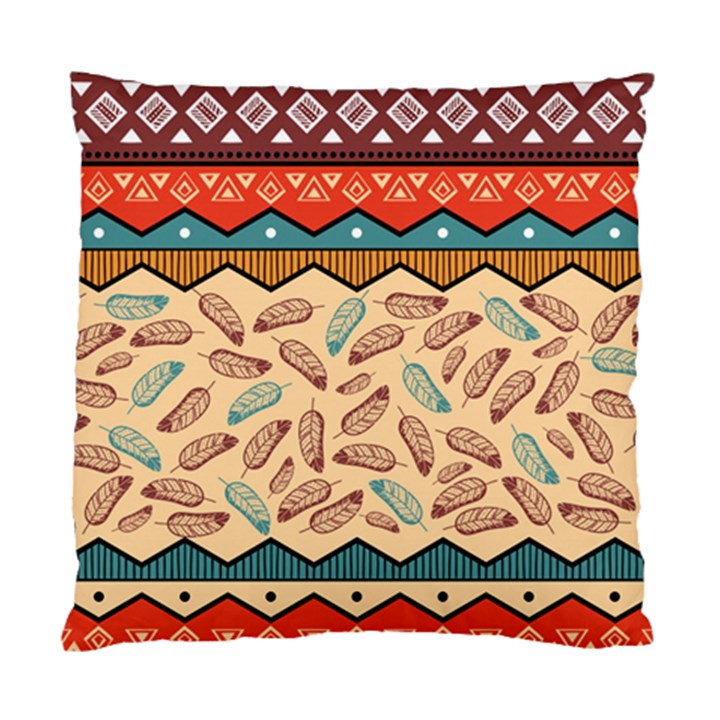 Ethnic tribal pattern background Standard Cushion Case (Two Sides)