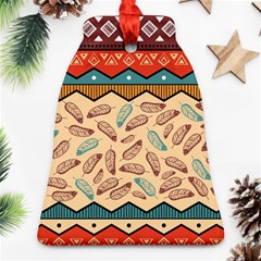 Ethnic Tribal Pattern Background Ornament (bell)