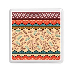 Ethnic Tribal Pattern Background Memory Card Reader (square) by Vaneshart