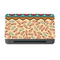 Ethnic Tribal Pattern Background Memory Card Reader With Cf by Vaneshart