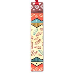 Ethnic Tribal Pattern Background Large Book Marks by Vaneshart