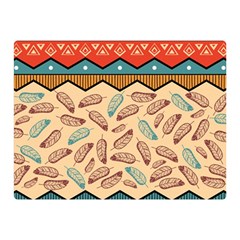 Ethnic Tribal Pattern Background Double Sided Flano Blanket (mini)  by Vaneshart