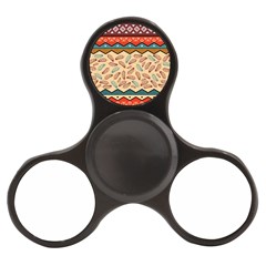 Ethnic Tribal Pattern Background Finger Spinner by Vaneshart