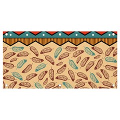 Ethnic Tribal Pattern Background Banner And Sign 4  X 2 