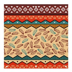 Ethnic Tribal Pattern Background Banner And Sign 4  X 4 