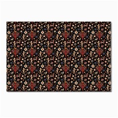 Carpet Symbols Postcard 4 x 6  (pkg Of 10)