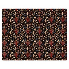 Carpet Symbols Double Sided Flano Blanket (medium)  by Gohar