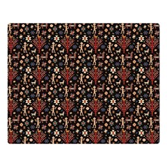 Carpet Symbols Double Sided Flano Blanket (large)  by Gohar