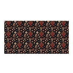 Carpet Symbols Satin Wrap 35  X 70  by Gohar