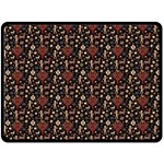 Carpet symbols Double Sided Fleece Blanket (Large)  80 x60  Blanket Back