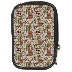 Ornaments Compact Camera Leather Case by Gohar