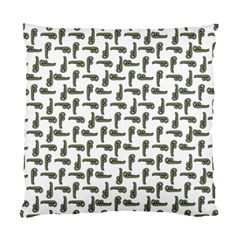 Cute Worm Sketchy Drawing Motif Pattern Standard Cushion Case (two Sides) by dflcprintsclothing